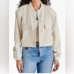 Steve Madden designer bomber jacket